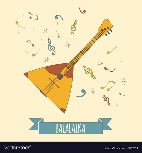 Постер балалайка