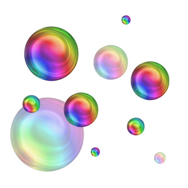 Цветные пузыри