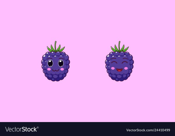 Рисунок ежевика с глазками