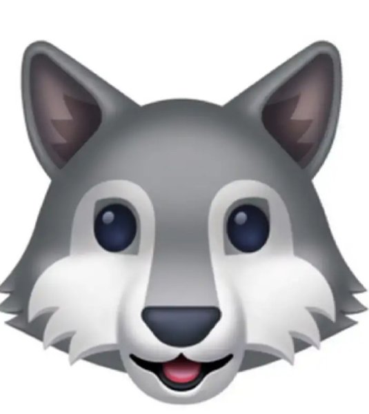 Эмодзи волк