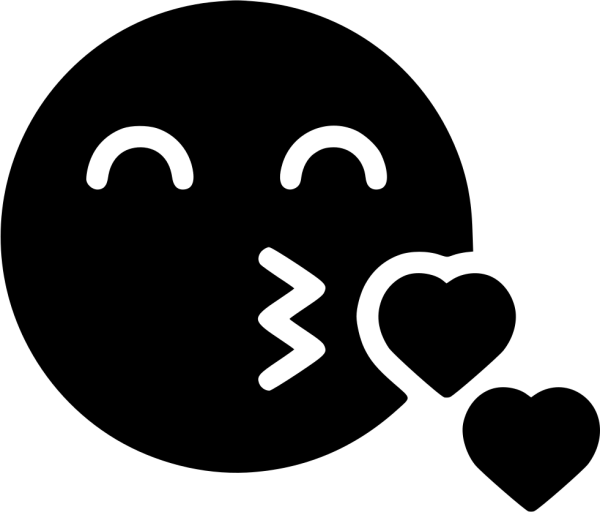 Значки поцелуйчики