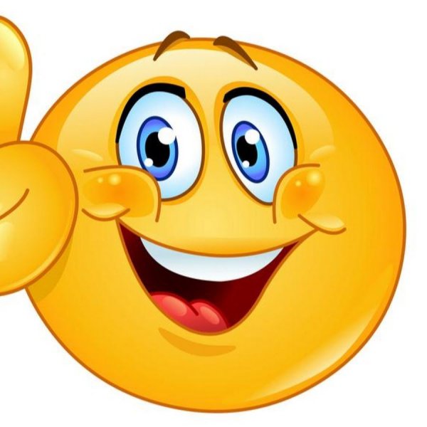 Колобок улыбается