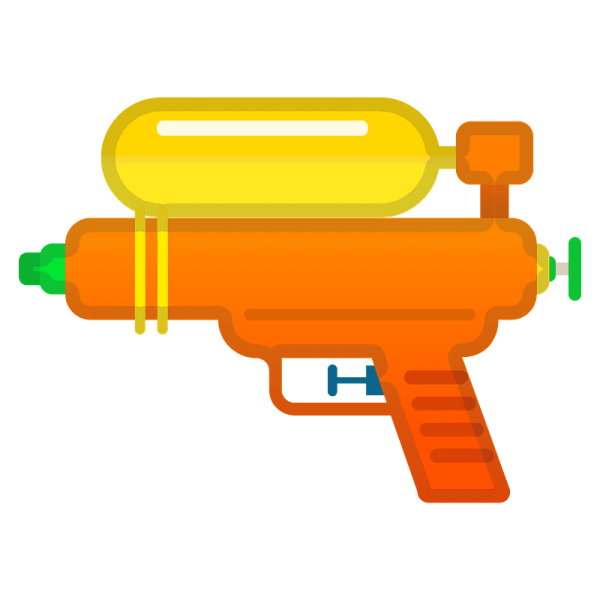 Смайлик водяного пистолета
