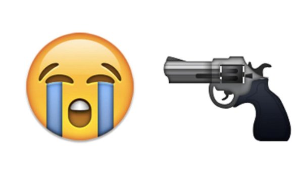 Эмодзи пистолет