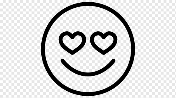 Влюбленный смайлик