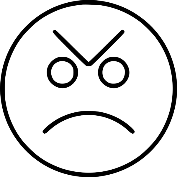 Пиктограмма злость