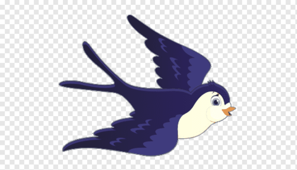 Ласточка мультяшный