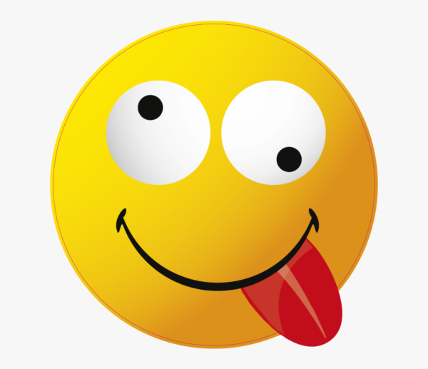 Смайлик с языком