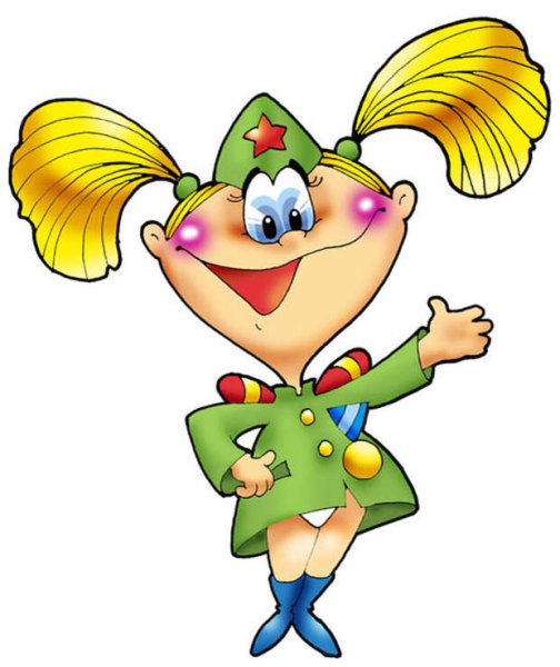 Дети в военной форме мультяшки