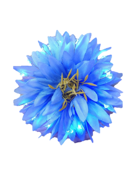 Голубая корона цветок