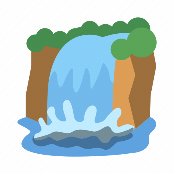 Эмодзи река