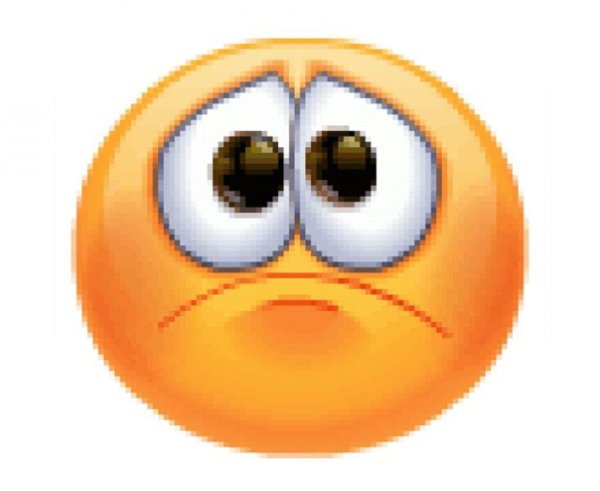 Вздыхающий смайлик