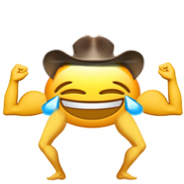 Дико смеющийся смайлик