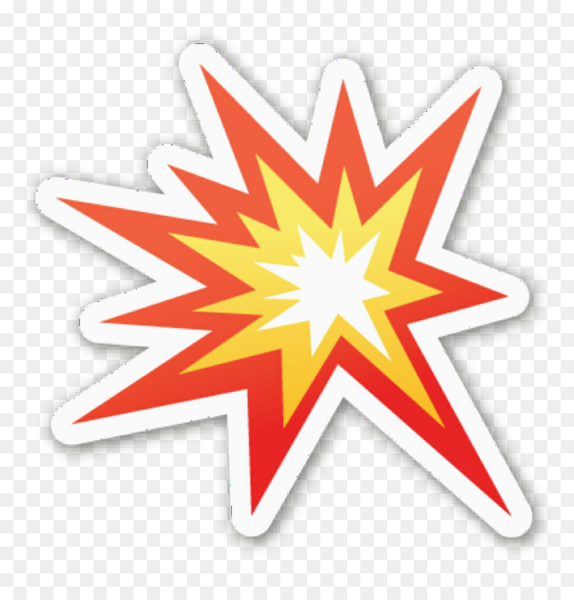 Эмодзи взрыв