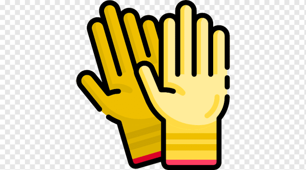 Смайлик в перчатках