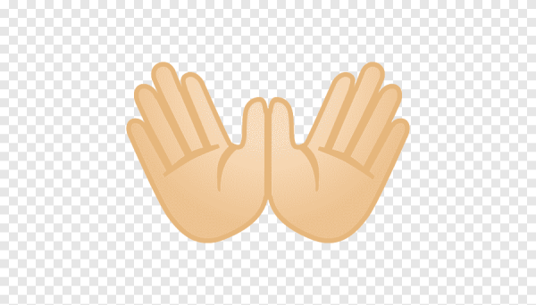 Эмодзи две ладони