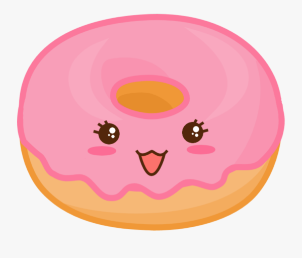 Милый пончик с глазками