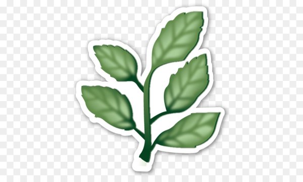 Эмодзи листик