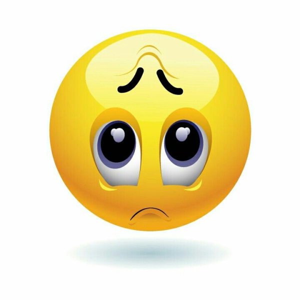 Грустный и веселый смайлик