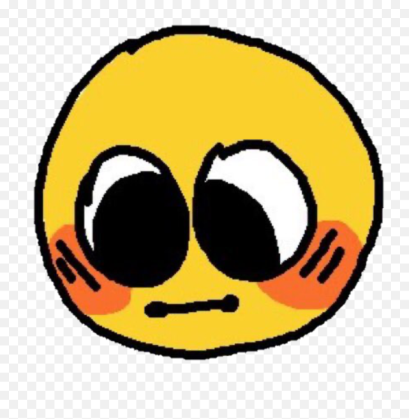 Смущающийся смайлик