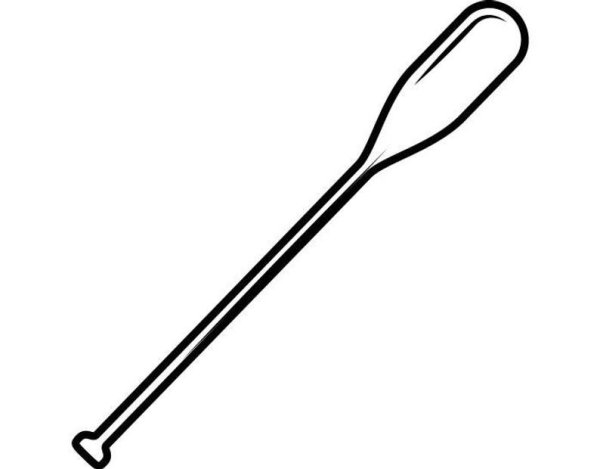 Весло раскраска для детей