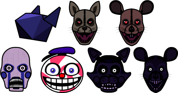 Пиксельный Бонни ФНАФ