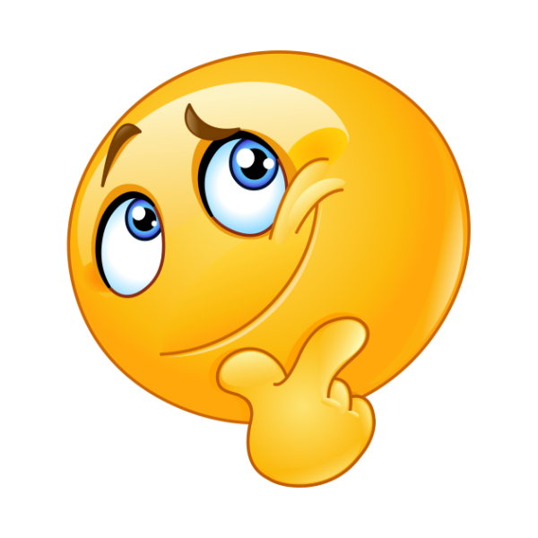 Смайлик подумай