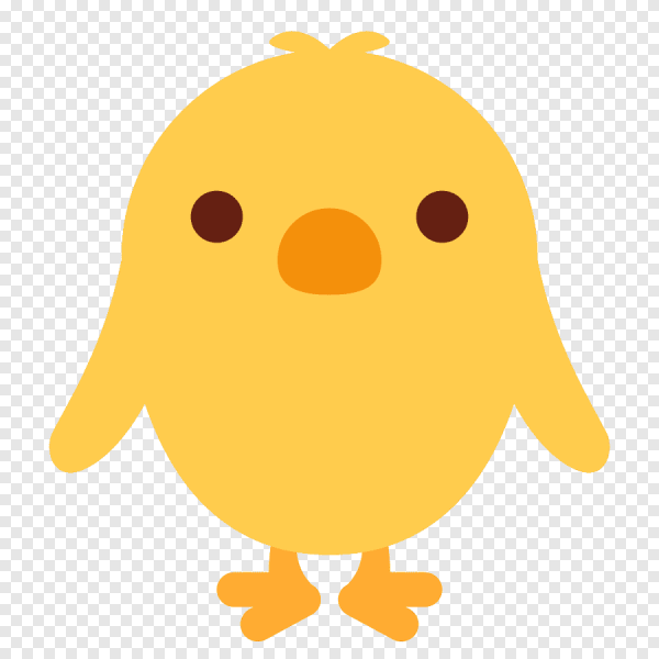 Вылупившийся цыпленок эмодзи