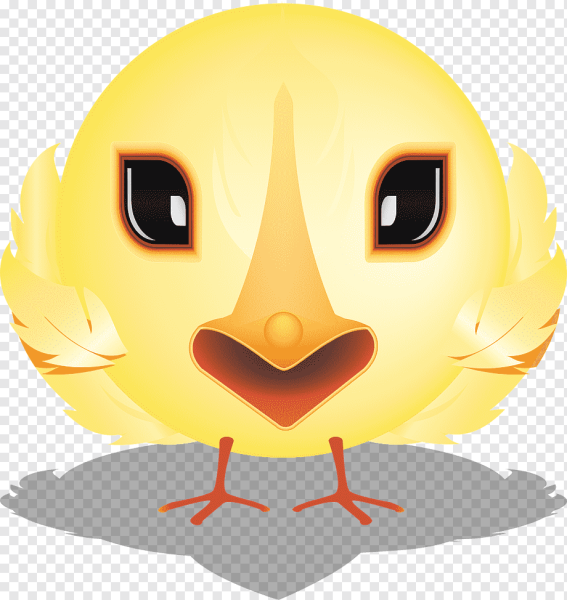 Смайлик цыпленок