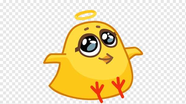 Стикеры ВК цыпленок