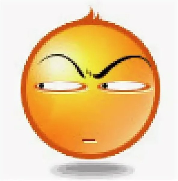 Задумчивый смайлик с моноклем