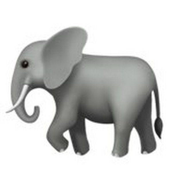 Слон с сердечком