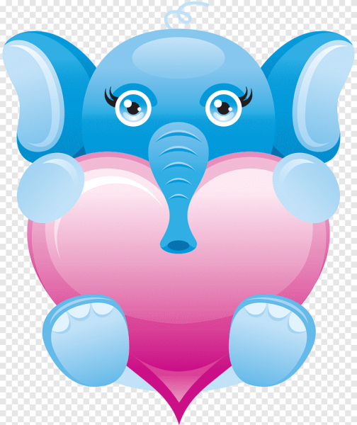 Слоны мультяшные