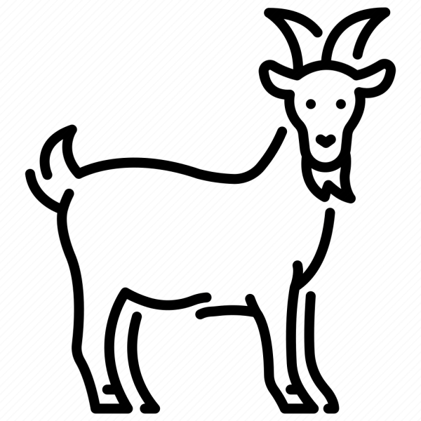 Коза пиктограмма