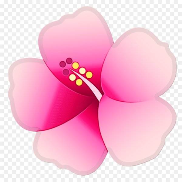 Стикер цветочек