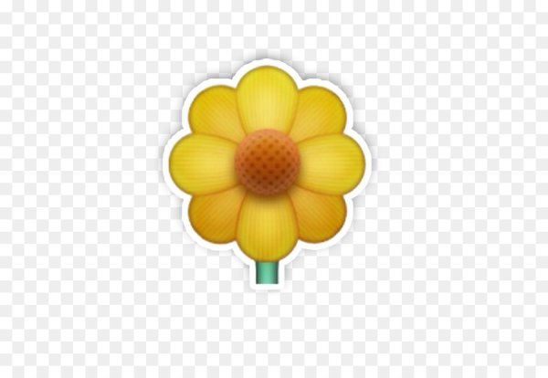 Эмодзи цветок