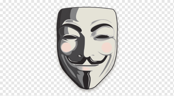 Маска Анонимуса эмодзи