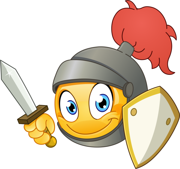 Смайлик смелый