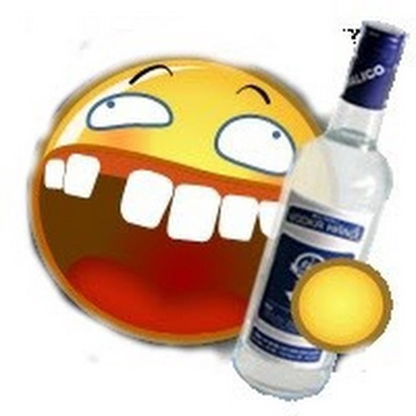 Пьяный смайлик