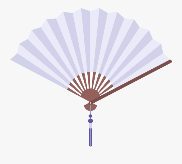 Японский веер вектор