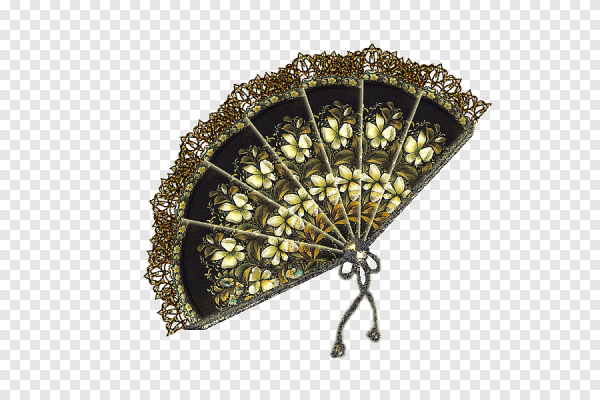 Полупрозрачный веер