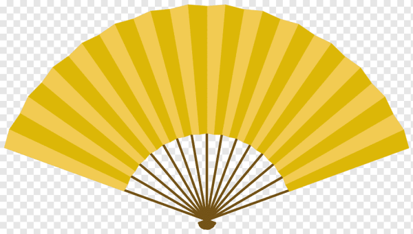 Веер для детей зеленый