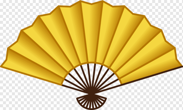 Японский веер розовый