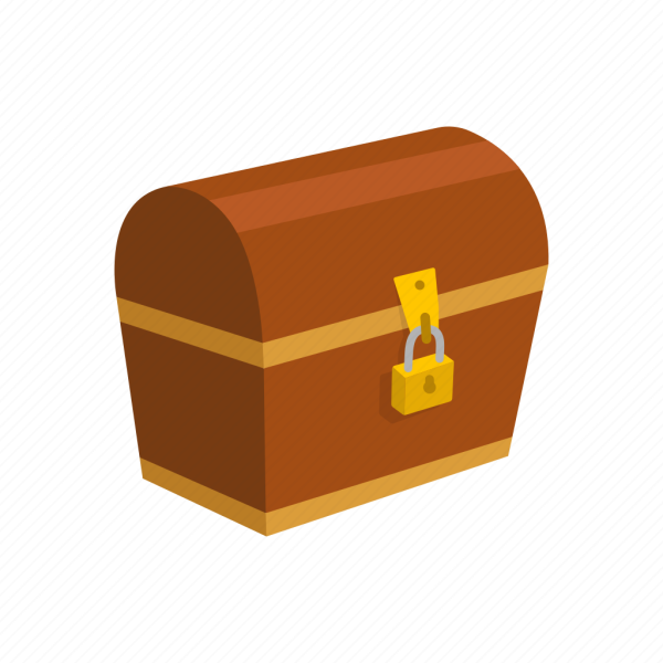 Значок сундука с сокровищами