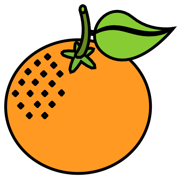 Эмодзи Мандаринка