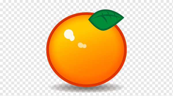 ЭМОДЖИ мандарин