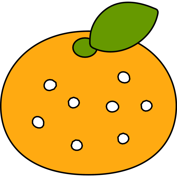 Мандарин айфон ЭМОДЖИ