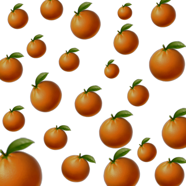 Эмодзи Мандаринка