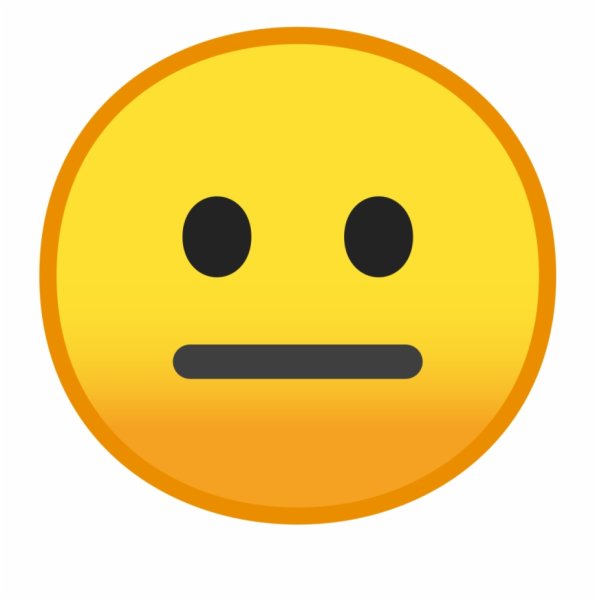 Смайлик равнодушный