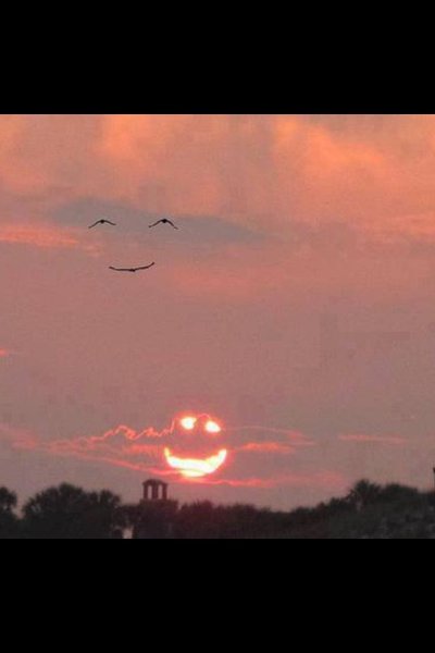 Смайлик закат